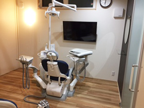 診察室1　完全個室　みやまつ歯科クリニック